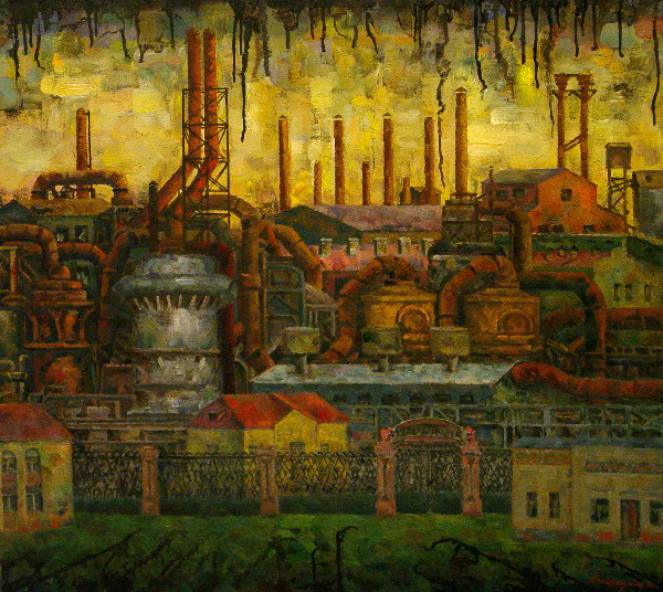 Пост-советский индустриальный пейзаж